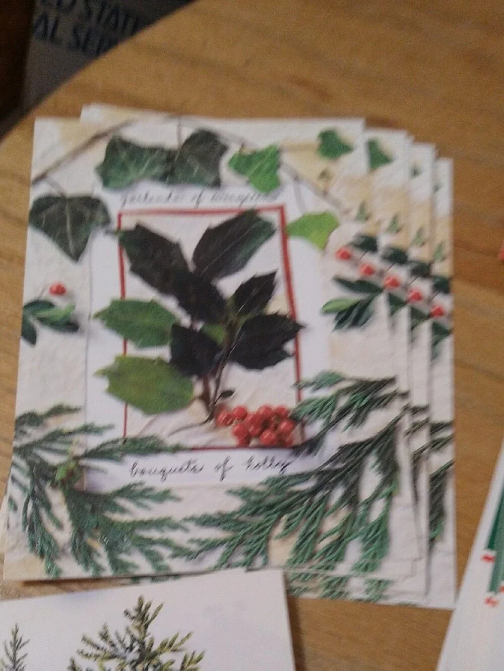 Mixed Lot Greeting Card Holiday Christmas
